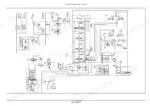 New Holland LM6.32, LM6.35, LM7.35, LM7.42, LM9.35 hydraulic system schematic diagram showing valves, cylinders, and pumps.