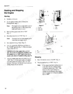 new-holland-ls45-17h-yard-tractor-operator-manual-42644511-operations-12.webp New Holland LS45-17H engine starting and stopping procedures with PTO, choke, throttle, and ignition switch diagrams.