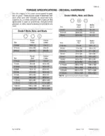 new-holland-lw-170-b-wheel-loader-service-manual-6-49712-torque-9.webp New Holland LW 170.B torque specifications table for Grade 5 and Grade 8 decimal hardware bolts, nuts, and studs.