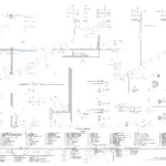 New Holland LW 170.B electrical schematic wiring diagram for lighting system, including component list and circuit legends.