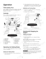 new-holland-my16-yard-tractor-operator-manual-87040089-operations-12.webp New Holland MY16 operator manual page 12 showing control diagrams, parking brake operation, and engine starting procedures.