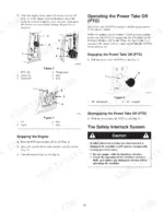 new-holland-my16-yard-tractor-operator-manual-87040089-operations-13.webp New Holland MY16 operator manual showing PTO engagement, engine starting, throttle, choke, ignition, and safety interlock procedures.