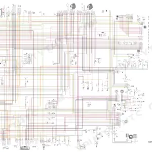 New Holland Guardian SP.240F–SP.365F electrical schematic wiring diagram