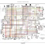 New Holland Guardian SP.295F-SP.400F electrical schematic for harnesses and connectors.