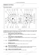 new-holland-t4-115-tractor-operator-manual-47604431-controls-58.webp New Holland T4.115 instrument cluster diagram and indicator light descriptions for forward controls.