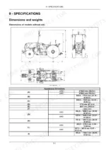 new-holland-t4-80v-t4-110v-series-tractor-operator-manual-51601841-specs-413.webp New Holland T4.80V, T4.90V, T4.100V, T4.110V tractor dimensions and weights diagram and appearance specifications table.