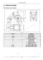 New Holland T4.75, T4.85, T4.95, T4.105, T4.115 tractor dimensions and weights diagram with reference dimension table.