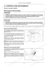 new-holland-t4-series-tractor-operator-manual-48132256-controls-73.webp New Holland T4.80F, T4.90F, T4.100F, T4.110F operator manual page for mounting, dismounting, and opening cab doors.