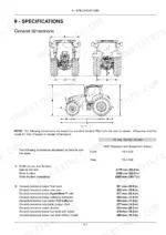 new-holland-t6-140-t6-150-t6-160-tractor-operator-manual-47897262-specs-469.webp New Holland T6.140, T6.150, T6.160 general dimensions diagram and specifications table for tractor clearance and overall dimensions.