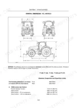 new-holland-t7-220-t7-270-series-tractor-operator-manual-84411318-specs-438.webp New Holland T7.220, T7.235, T7.250, T7.260, T7.270 general dimensions diagram and rear fender width specifications table.