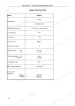 new-holland-td4040f-tractor-operator-manual-47518911-specs-166.webp New Holland TD4040F engine specifications table including bore, stroke, displacement, torque, and power ratings.