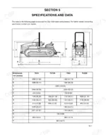 New Holland TK76, TK85, TK85M tractor dimensions diagram and specifications table showing mm and inch measurements.