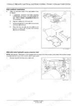 new-holland-ts6020-ts6030-ts6030hc-tractor-service-manual-84547569-troubleshooting-135.webp New Holland TS6020, TS6030, TS6030HC user platform installation diagram and hydraulic pump pressure test procedure.