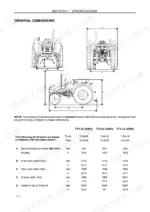 new-holland-tt4-55-tt4-65-tt4-75-tractor-operator-manual-47812450-specs-115.webp New Holland TT4.55, TT4.65, TT4.75 general dimensions diagram and specification table for 2WD tractor track and height.