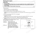 New Holland TT4.80, TT4.90 operating instructions for starting the engine, including key-start switch positions and safety warnings.
