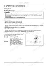 new-holland-tt4-80-tt4-90-tractor-operator-manual-48135184-operations-43.webp New Holland TT4.80, TT4.90 operating instructions for starting the engine, including key-start switch positions and safety warnings.