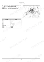 new-holland-tt4-80-tt4-90-tractor-operator-manual-48135184-wiring-114.webp New Holland TT4.80, TT4.90 maintenance page showing electrical connector diagram and fuse rating circuit table.