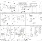 New Holland U80B electrical schematic with wire identification legend.