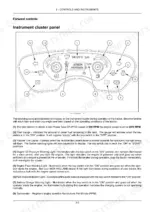new-holland-workmaster-25-compact-tractor-operator-manual-51414247-controls-51.webp New Holland Workmaster 25 instrument cluster panel diagram and indicator light descriptions for controls and instruments.