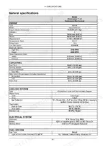 new-holland-workmaster-25-compact-tractor-operator-manual-51414247-specs-181.webp New Holland Workmaster 25 general specifications table for engine, capacities, cooling, electrical, and fuel systems.