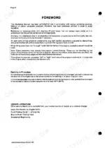 perkins-4-2032-diesel-engine-shop-manual-601tpd07911158-page-4.webp Perkins 4.2032 workshop manual foreword, engine running-in procedure, and list of available service literature.