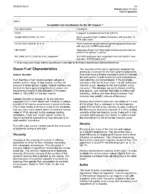perkins-854e-e34ta-854f-e34t-industrial-engine-repair-manual-647173en-page-115.webp Perkins 854E-E34TA, 854F-E34T table of acceptable fuel specifications, cetane number, viscosity, density, and sulfur requirements.