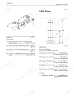 perkins-854e-e34ta-854f-e34t-industrial-engine-repair-manual-647173en-specs-9.webp Perkins 854E-E34TA, 854F-E34T fuel rail torque specs and lifter group dimensions diagram.