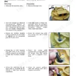 Poclain Hydraulics MK04, MKD04 mechanical brake release system replacement disassembly procedure with component photos.