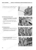 same-deutz-fahr-serie-1000-engine-shop-manual-page-68.webp SAME Deutz-Fahr Serie 1000 3/4/6-cylinder mechanical governor overhaul, maximum speed, and hunting adjustment steps.