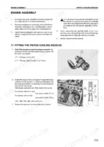 same-deutz-fahr-serie-1000-engine-shop-manual-procedures-127.webp SAME Deutz-Fahr Serie 1000 3/4/6-cylinder engine assembly and piston cooling nozzle installation procedures.