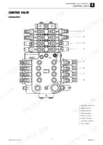takeuchi-tb295w-workshop-manual-control-valves-262-1.webp Takeuchi TB295W control valve construction drawing