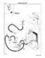 Thomas T-133, T-103 exploded view of diesel fuel system components, including fuel filter, lines, and tank sender unit.