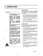 versatile-256-276-ii-tractor-operator-manual-42025620-operations-23.webp Versatile 256, 276 II operator manual page detailing engine break-in procedures, tractor safety cautions, and break-in period steps.