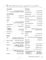 versatile-256-276-tractor-operator-manual-42025621-specs-57.webp Versatile 256, 276 specifications table covering fluid capacities, axle ratios, brake types, cooling system, and dimensions.