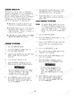 versatile-700-4wd-tractor-operator-manual-42070030-operations-24.webp Versatile 700 service manual page detailing engine break-in, engine starting, and cold engine starting procedures.