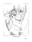 Versatile 835, 855, 875, 895 tractor cab interior diagram showing numbered operator controls, instruments, and pedals.