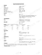 versatile-900-4-wheel-drive-tractor-operator-manual-42090004-specs-8.webp Versatile 900 tractor specifications table covering engine, clutch, transmission, tire sizes, speeds, drivelines, axles, and steering.