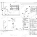 Case 85XT, 90XT, 95XT skid steer Electrical wiring diagram 4000-3: instrument cluster connectors, seat switches and interlock circuits
