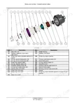 Case_IH_Axial-Flow_7250_8250_9250_Tier_4B_Final_Service_Manual_Combine_51586252.pdf-brakes-and-controls-1138-1.webp Case IH Axial-Flow 7250, 8250, 9250 combine hydraulic service brake exploded view with parts list