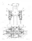 Case IH CX50-CX100 Series tractor brake system cross-section drawing with numbered components