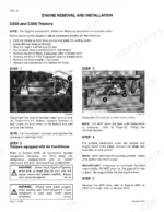 Case_IH_CX50_CX60_CX70_CX80_CX90_CX100_Tractor_Service_Manual_7-71427R0.pdf-engine-54.webp Case IH CX50-CX100 Series tractor engine removal and installation steps with photos