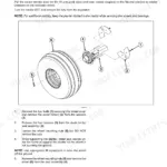 Case IH 1240 planter carrying wheel removal steps on the pivot platform - Page 1067