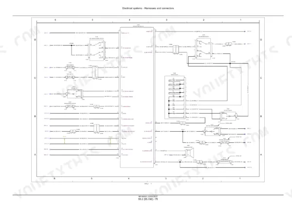 Case IH Farmall 35C, 40C Service Manual Electrical systems and wiring schematics - Page 1132