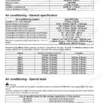 Case IH Farmall 85A, 95A, 105A, 115A Tractor Service Manual Air Conditioning General Specification - Page 588