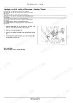 Case_IH_Farmall_85C_95C_105C_115C_Tractor_Service_Manual_47840678.pdf-cab-climate-control-1147-1.webp Case IH Farmall 85C to 115C heater control valve removal from the cab climate control section