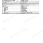 Case IH Magnum 235–340 parking brake exploded view with parts list from the brakes and controls section