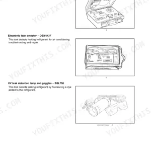 Case IH Rowtrac, Steiger and Quadtrac refrigerant identifier tool for cab air conditioning
