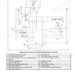 Case IH Steiger and Quadtrac tow and park brake valve with secondary braking system schematic