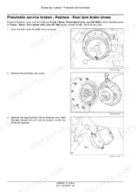 Case IH Titan Floater Service Manual Rear Axle Brake Shoe Replacement - Page 444