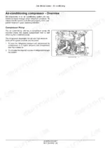 Case IH WD2104 and WD2504 air conditioning compressor overview, cab climate control